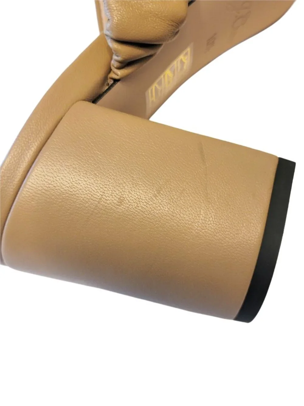 J. Crew Lucie Double Strap Strap Block Heel Sandal in Light Camel